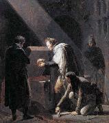 Jean Honore Fragonard Vivant Denon Replacing El Cid-s Remains in their Tombs oil painting artist